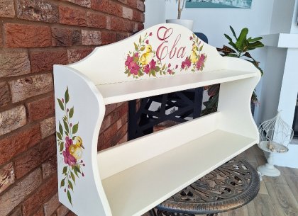 Полочка с индивидуальной росписью