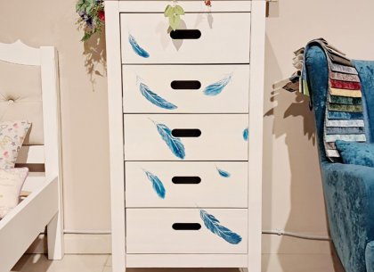 Комод с росписью 