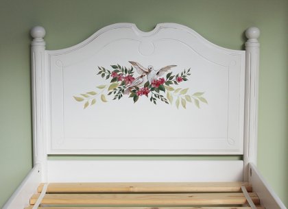 Кроватка детская Бетти с росписью