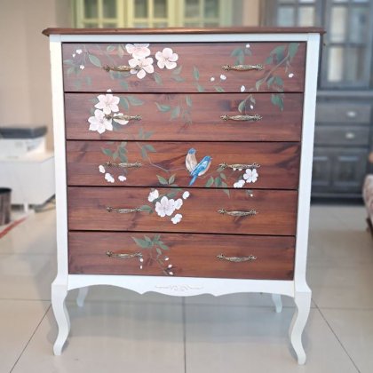 Комод Ари-Прованс с росписью
