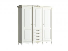 Шкаф 3 двери Atelier Gold APg623E-K02-G