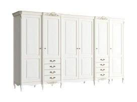 Шкаф 6 дверей Atelier Gold APg626E-K02-G