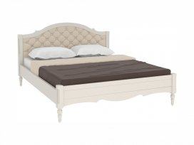 Кровать с мягким изголовьем Амелия