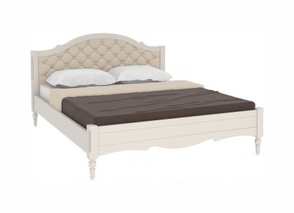 Кровать с мягким изголовьем Амелия