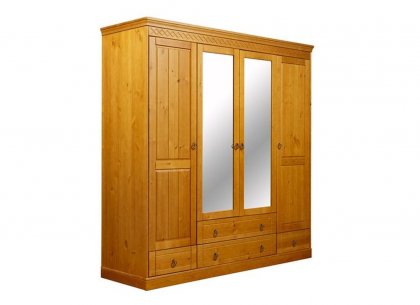 Шкаф 4-створчатый Дания