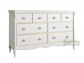 Комод широкий 8 ящиков Golden Rose G134-K02-G