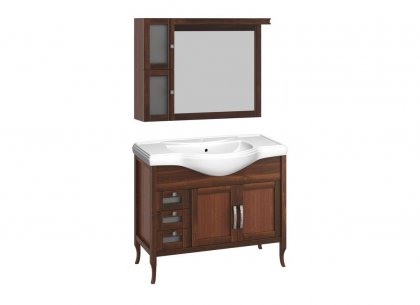 Комплект для ванной Мираж 100 (светлый орех) Opadiris