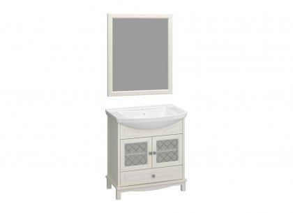 Комплект для ванной Омега 75 (слоновая кость) Opadiris