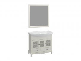 Комплект для ванной Омега 85 (слоновая кость) Opadiris