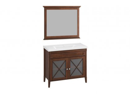 Комплект для ванной Палермо 100 (светлый орех) Opadiris