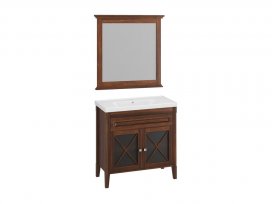 Комплект для ванной Палермо 90 (светлый орех) Opadiris