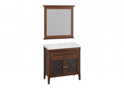 Комплект для ванной Палермо 90 (светлый орех) Opadiris