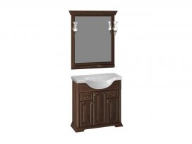 Комплект для ванной Риспекто 85 (орех антикварный) Opadiris