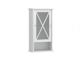 Шкаф подвесной Палермо (белый матовый) Opadiris