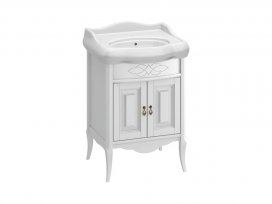 Тумба Лоренцо 60 (белый матовый) Opadiris