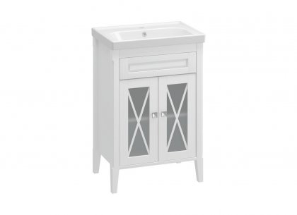 Тумба Палермо 60 (белый матовый) Opadiris