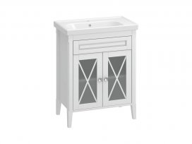 Тумба Палермо 70 (белый матовый) Opadiris