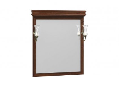 Зеркало Борджи 85 (светлый орех) Opadiris