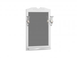 Зеркало Брунелла 65 (белый матовый) Opadiris