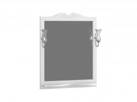 Зеркало Брунелла 80 (белый матовый) Opadiris