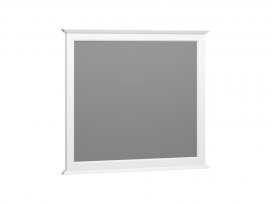 Зеркало Кантара 105 (белый матовый) Opadiris