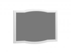 Зеркало Лаура 120 (белый матовый) Opadiris