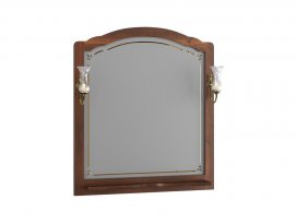 Зеркало Лоренцо 100 (светлый орех) Opadiris