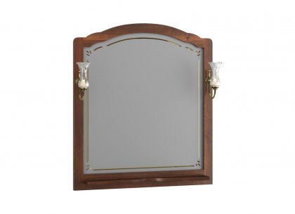 Зеркало Лоренцо 100 (светлый орех) Opadiris