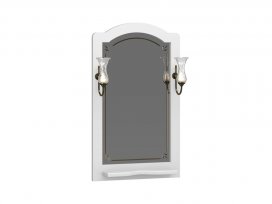 Зеркало Лоренцо 60 (белый матовый) Opadiris