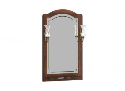 Зеркало Лоренцо 60 (светлый орех) Opadiris