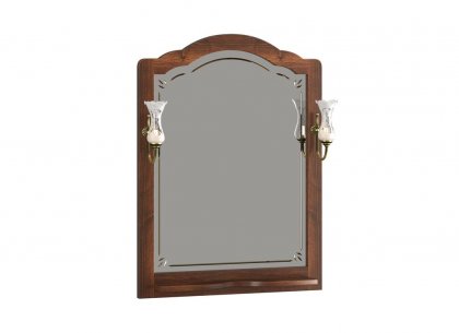 Зеркало Лоренцо 80 (светлый орех) Opadiris