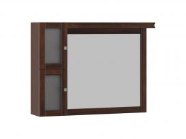 Зеркало Мираж 100 (светлый орех) Opadiris