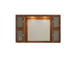 Зеркало Мираж 120 (светлый орех) Opadiris