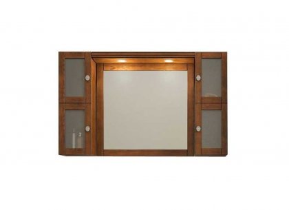 Зеркало Мираж 120 (светлый орех) Opadiris