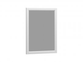 Зеркало Омега 65 (белый матовый) Opadiris