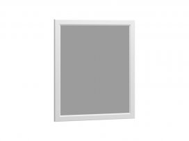 Зеркало Омега 75 (белый матовый) Opadiris