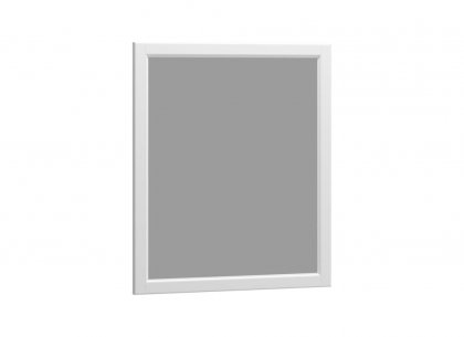 Зеркало Омега 75 (белый матовый) Opadiris