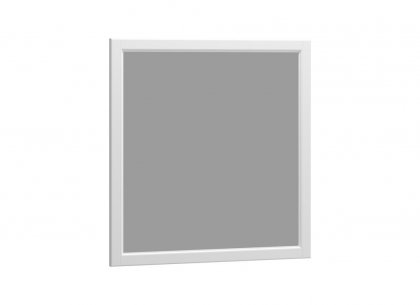 Зеркало Омега 85 (белый матовый) Opadiris