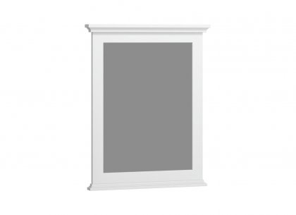 Зеркало Палермо 60 (белый матовый) Opadiris