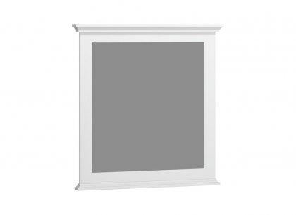 Зеркало Палермо 80 (белый матовый) Opadiris