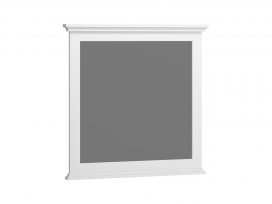 Зеркало Палермо 90 (белый матовый) Opadiris