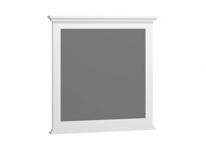 Зеркало Палермо 90 (белый матовый) Opadiris