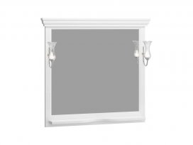 Зеркало Риспекто 105 (белый матовый) Opadiris