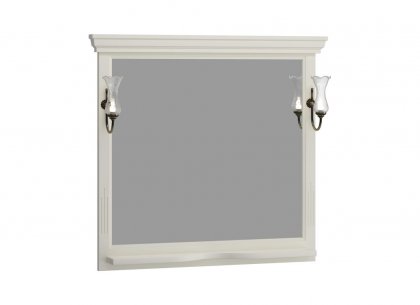 Зеркало Риспекто 105 (слоновая кость) Opadiris