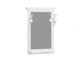 Зеркало Риспекто 65 (белый матовый) Opadiris