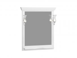 Зеркало Риспекто 85 (белый матовый) Opadiris