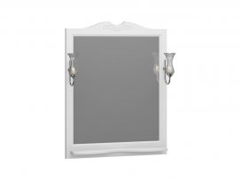 Зеркало Валери 85 (белый матовый) Opadiris