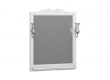 Зеркало Валери 85 (белый матовый) Opadiris