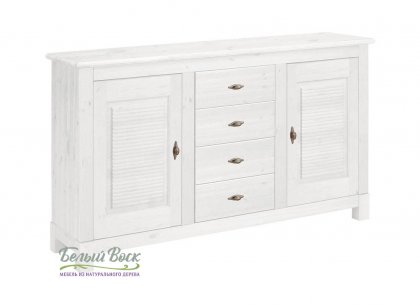 Комод Рауна-24 (белый воск УКВ)