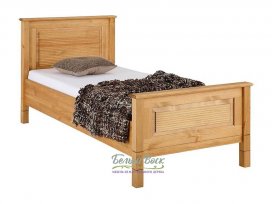 Кровать Рауна 90x200 (бейц/масло)